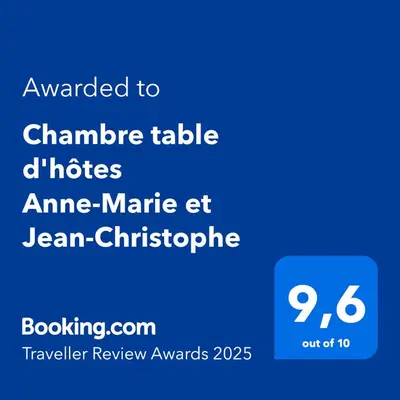 Plan de l'établissement Chambre table d'hôtes Anne-Marie et Jean-Christophe