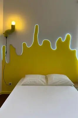 Un ou plusieurs lits dans un hébergement de l'établissement Chambre privée 