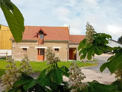 Jardin de l'établissement Gite Ferme du Marronnier