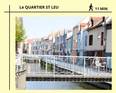 Plan de l'établissement L'escapade - A 5min à pied centre ville & gare