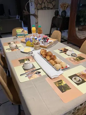 Nourriture dans le B&B/chambre d'hôtes ou à proximité