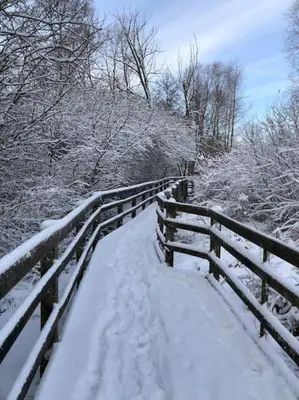 L'établissement Maisonnette La petite Jeanne en hiver