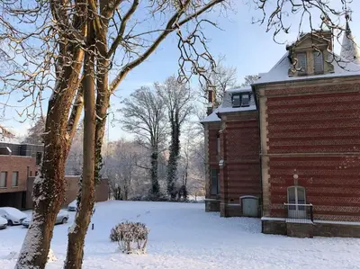 L'établissement Maisonnette La petite Jeanne en hiver