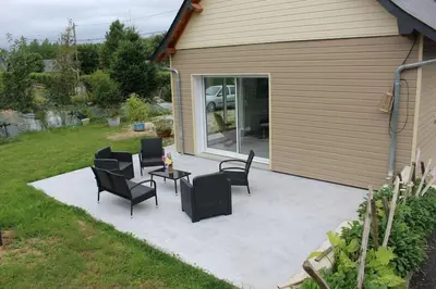 Jardin de l'établissement Maison en Normandie