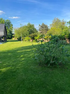 Jardin de l'établissement Suite avec salon privé 25m2 Wifi Netflix Duclair