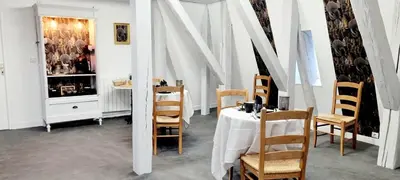Coin salon dans l'établissement Résidence Ma Vallée