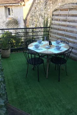 Jardin de l'établissement Les Agapanthes