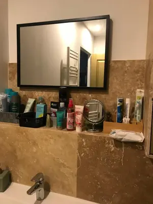 Salle de bains dans l'établissement maison luxe cléo aeroport tillé 2 a 5 personnes
