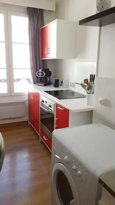 Cuisine ou kitchenette dans l'établissement Au coeur de Dieppe, au puits salé BY HOLIDIEPPE