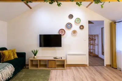 Télévision ou salle de divertissement dans l'établissement L'invention poétique - T2 charmant en Hyper centre