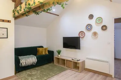 Télévision ou salle de divertissement dans l'établissement L'invention poétique - T2 charmant en Hyper centre