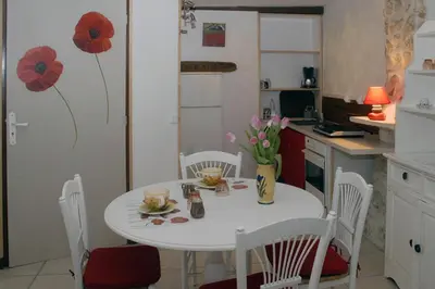 Plan de l'établissement Gtes Aux Portes de lEure Les Coquelicots