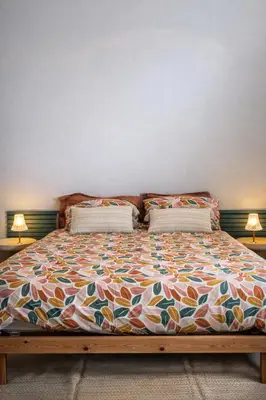 Un ou plusieurs lits dans un hébergement de l'établissement Chambre privée, A l'ombre des Pommiers