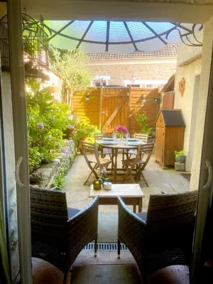 Terrasse ou espace extérieur de l'établissement Maison de charme d'Ile de France