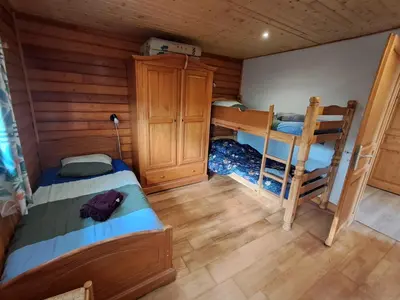Un ou plusieurs lits dans un hébergement de l'établissement Gites des Abbayes