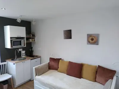 Cuisine ou kitchenette dans l'établissement Studio rénové hypercentre