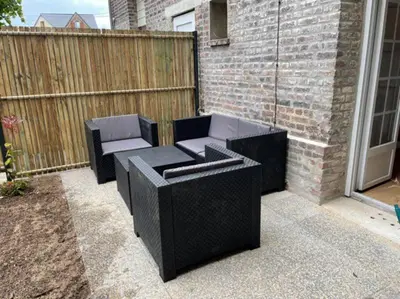 Coin salon dans l'établissement St Aubin Gare - Appartement cosy proche commerces