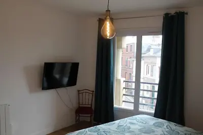 Télévision ou salle de divertissement dans l'établissement Rouen Rive droite