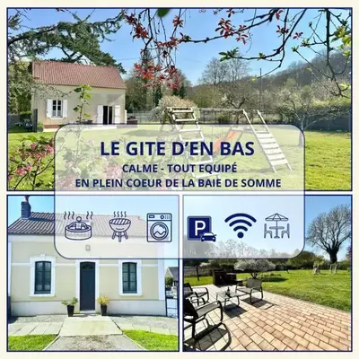 Le Gîte d’en Bas-St Valery à 15min-Équipement bébé