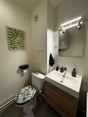 Salle de bains dans l'établissement Un cocon tout confort