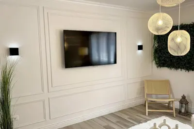 Télévision ou salle de divertissement dans l'établissement Le Macquet Vion *Best Quality* Amiens Center