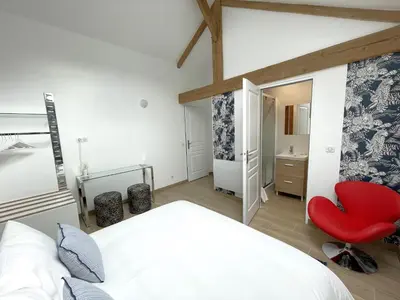 Un ou plusieurs lits dans un hébergement de l'établissement Le Relais de 40 Sous