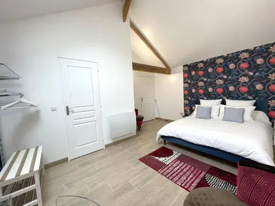 Un ou plusieurs lits dans un hébergement de l'établissement Le Relais de 40 Sous