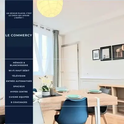 Le Commercy - En Hyper Centre Et Très Spacieux