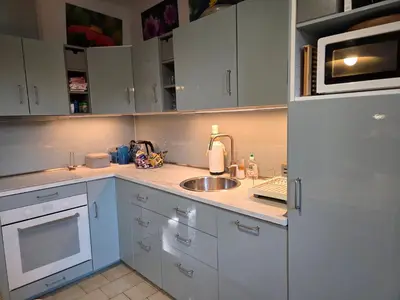 Cuisine ou kitchenette dans l'établissement Clair logis
