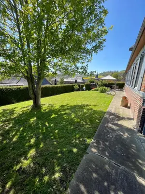 Jardin de l'établissement Maison Normandie