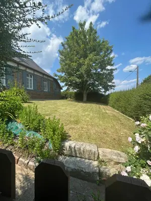 Jardin de l'établissement Maison Normandie