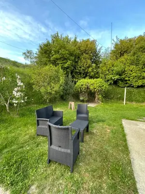 Jardin de l'établissement Maison sur la colline