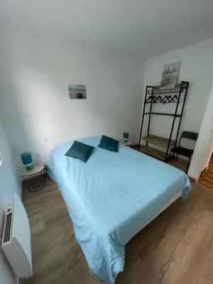 Un ou plusieurs lits dans un hébergement de l'établissement Maison sur la colline