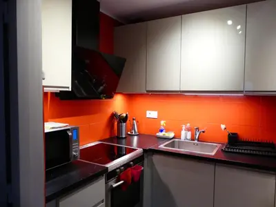 Cuisine ou kitchenette dans l'établissement Cute Little House - gîte classé 3 étoiles - 200 m gare - parking privé