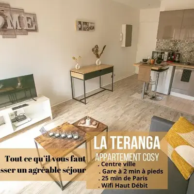 La Téranga - WIFI - Coeur de ville - Gare