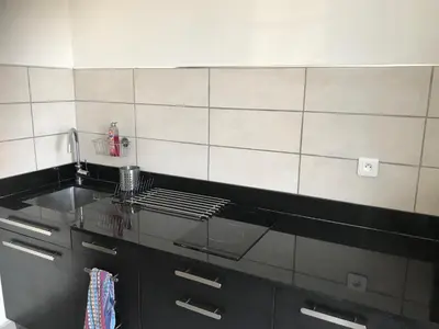 Cuisine ou kitchenette dans l'établissement Studio cosy proche de Paris