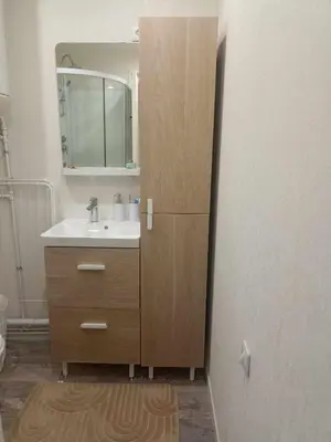 Salle de bains dans l'établissement Chez Rosalia et Guillaume