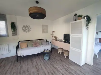 Un ou plusieurs lits dans un hébergement de l'établissement Cocon SPA de Rouen