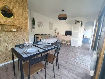 Télévision ou salle de divertissement dans l'établissement Cocon SPA de Rouen