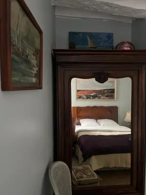 Un ou plusieurs lits dans un hébergement de l'établissement Perfect hideaway in Dieppe