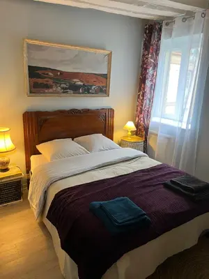 Un ou plusieurs lits dans un hébergement de l'établissement Perfect hideaway in Dieppe