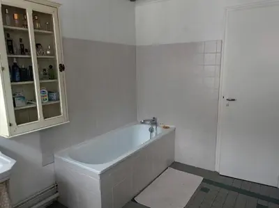 Salle de bains dans l'établissement La maison de Nina