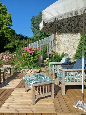 Jardin de l'établissement French countryside near Paris!