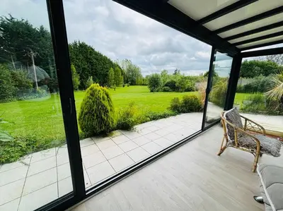 Jardin de l'établissement Havre de paix aux portes de la baie de Somme