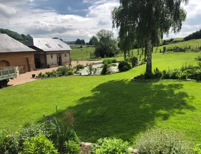 Jardin de l'établissement Gîte de la vallée