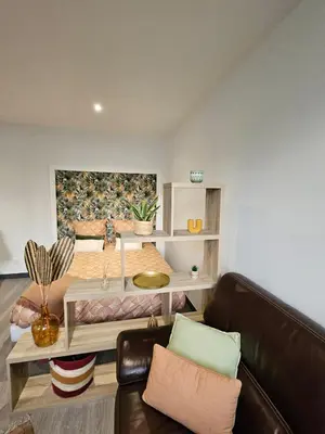 Coin salon dans l'établissement Residance Nassau logement 1