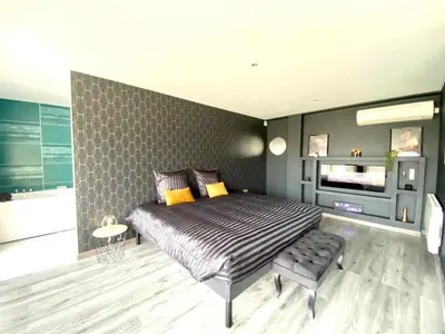 Cuisine ou kitchenette dans l'établissement Villa DIANE