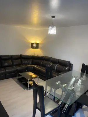Coin salon dans l'établissement Appartement 3 pièces à 5 minutes de la gare de Creil