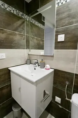 Salle de bains dans l'établissement Appartement tout confort