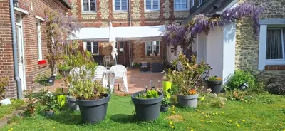 Jardin de l'établissement LA Coloc